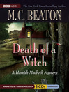 Cover image for Death of a Witch